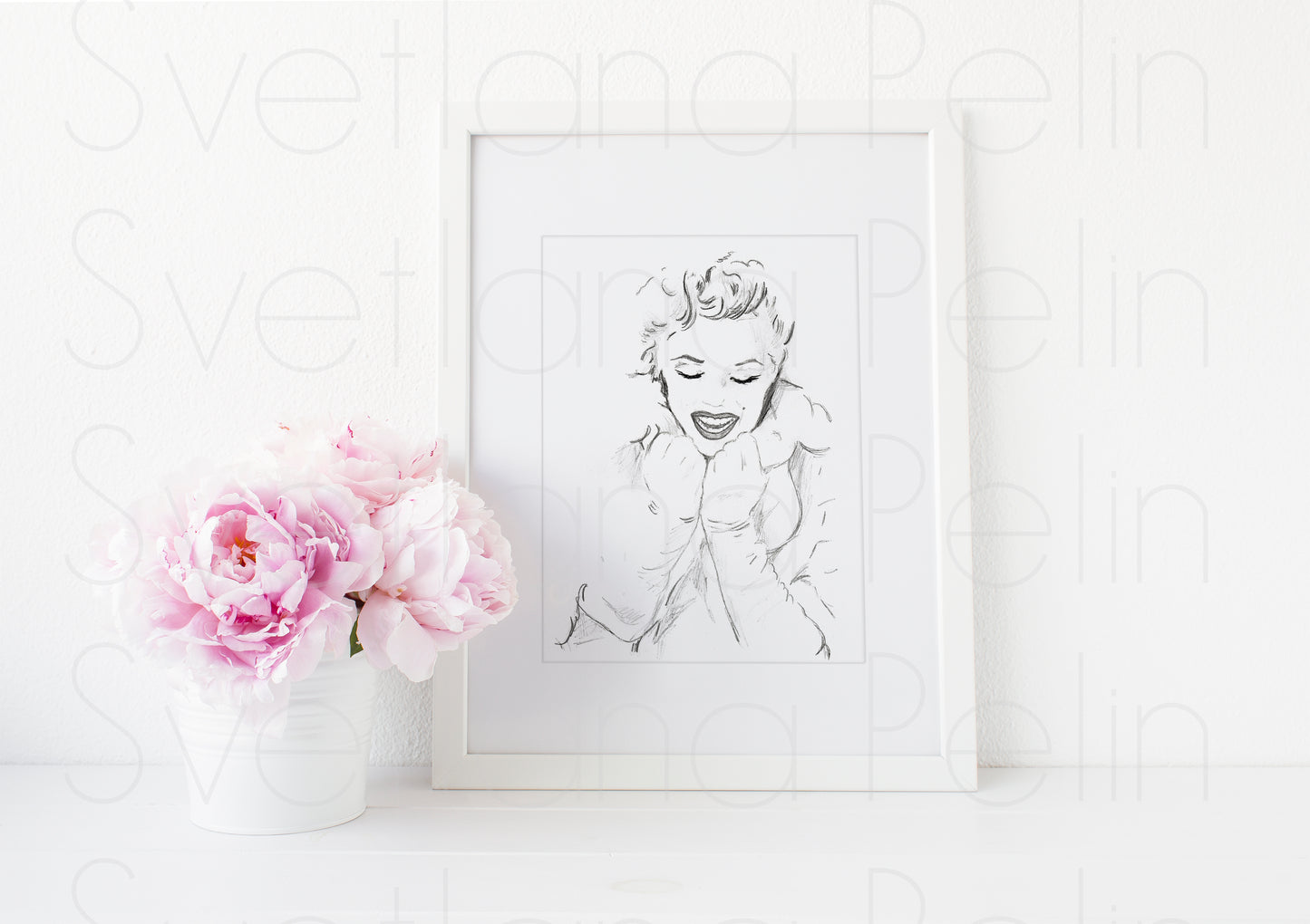 Marilyn Monroe, Milton Greene, ART PRINT Signed by Artist