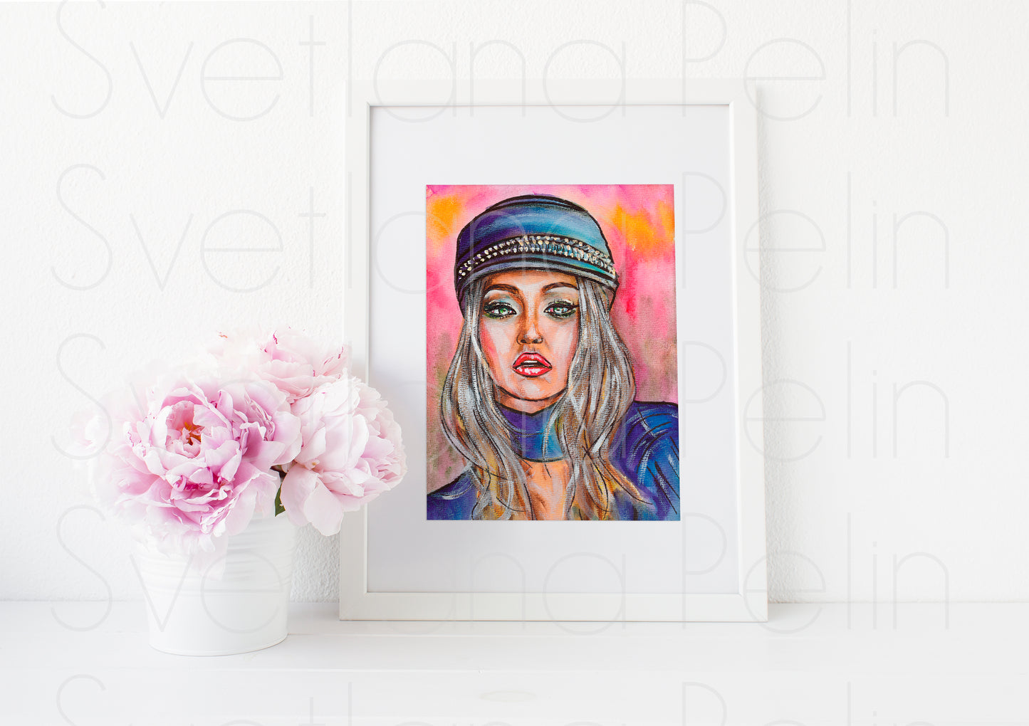 Gigi Hadid, ART PRINT Signed by Artist
