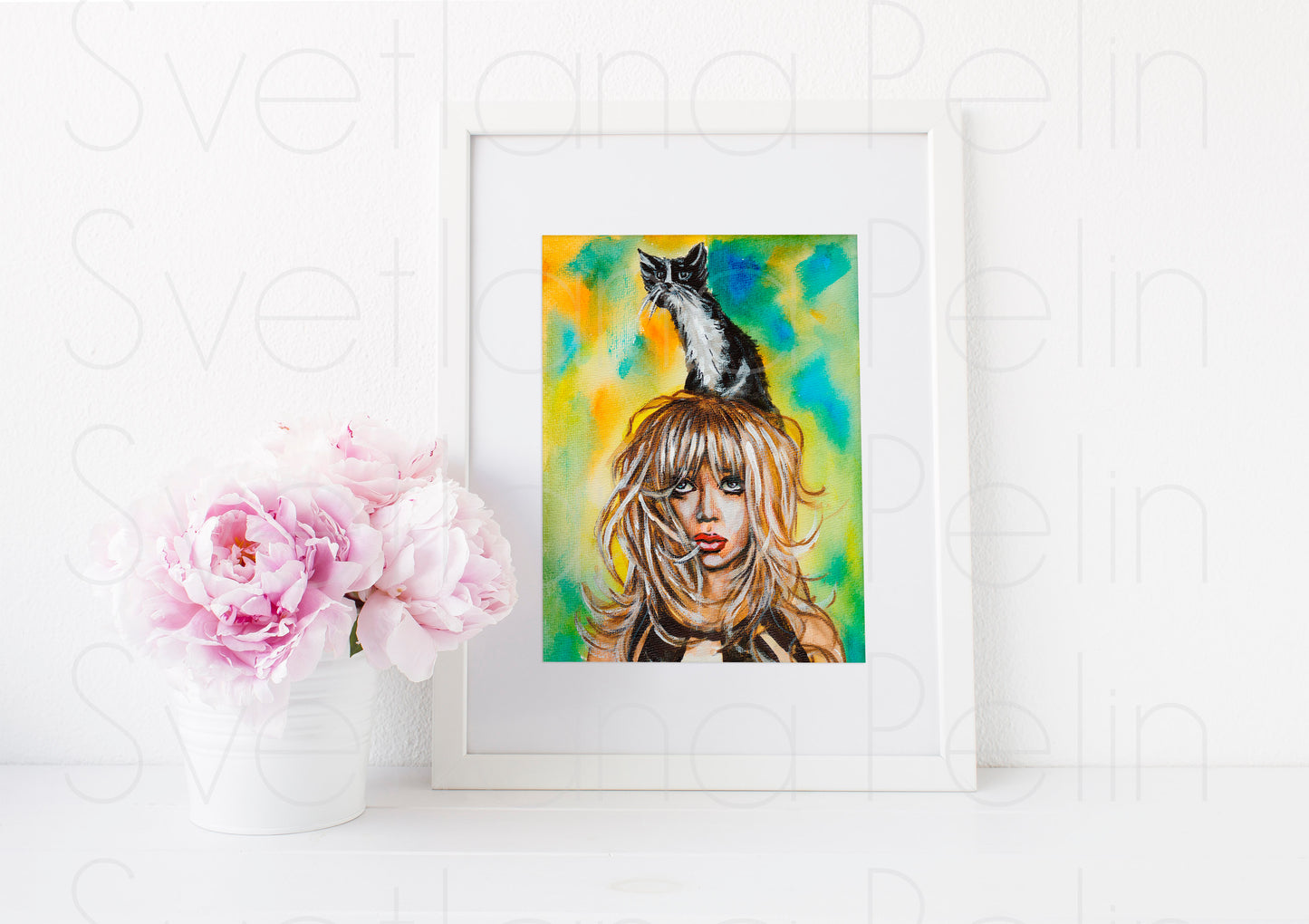Goldie Hawn, ART PRINT Signed by Artist