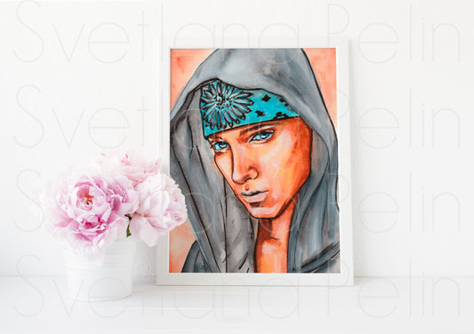 Eminem, ART PRINT Signed by Artist