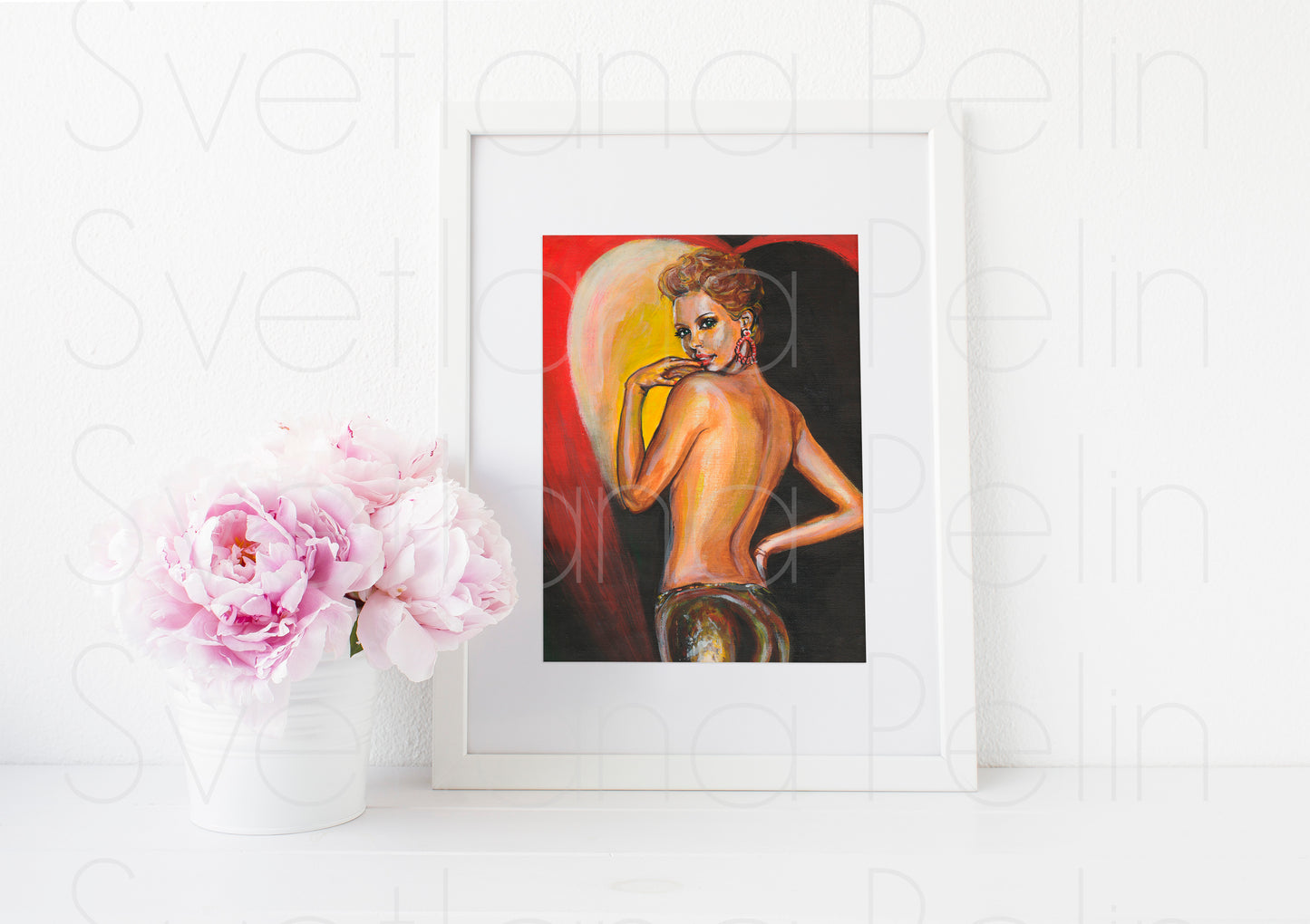 Charlize Theron, ART PRINT Signed by Artist