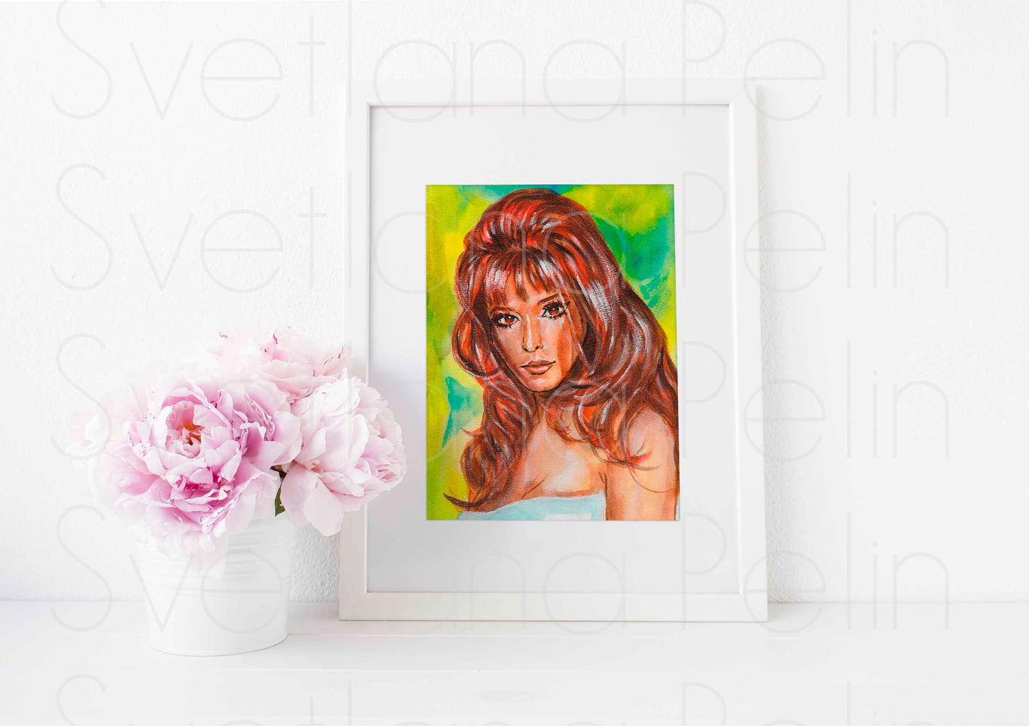 Mylene, ART PRINT Signed by Artist