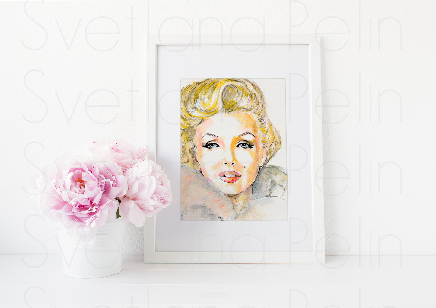 Marilyn Monroe, Milton Greene, ART PRINT Signed by Artist