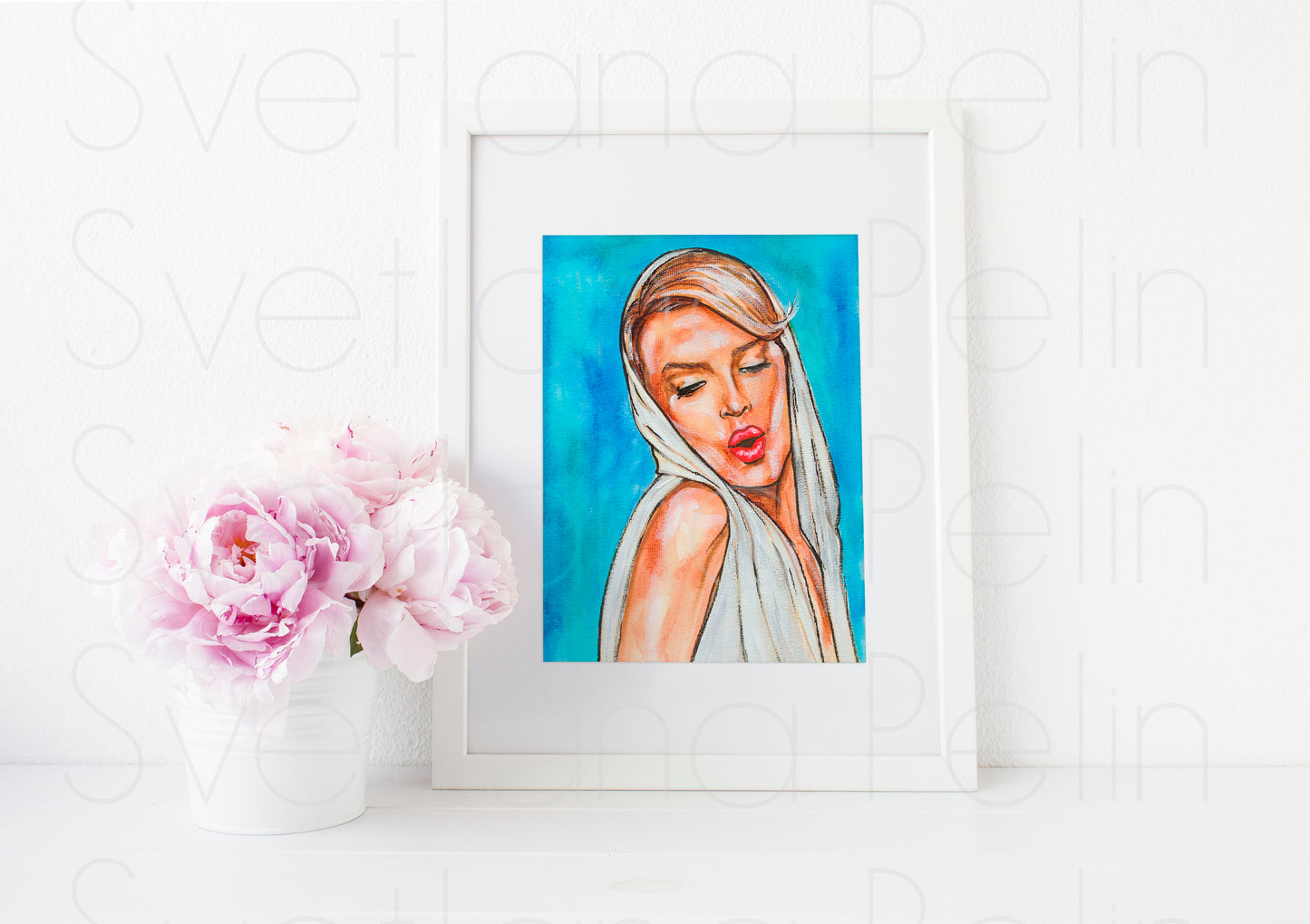 Kylie Minogue, KM, ART PRINT Signed by Artist