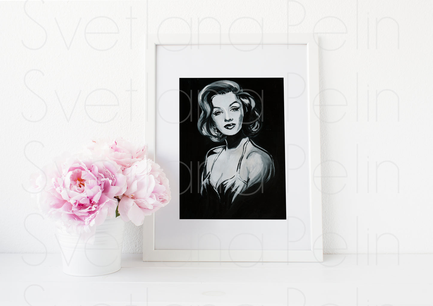 Marilyn Monroe, The Asphalt Jungle, ART PRINT Signed by Artist