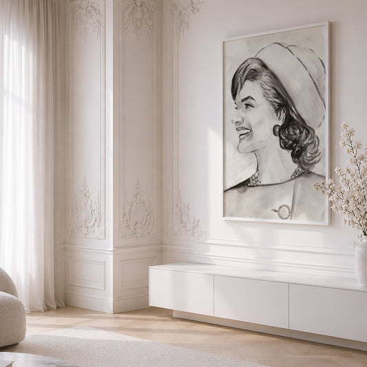 Jacqueline Kennedy | Framed Fine Art Print