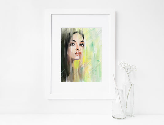 Aishwarya Rai, ART PRINT Signed by Artist