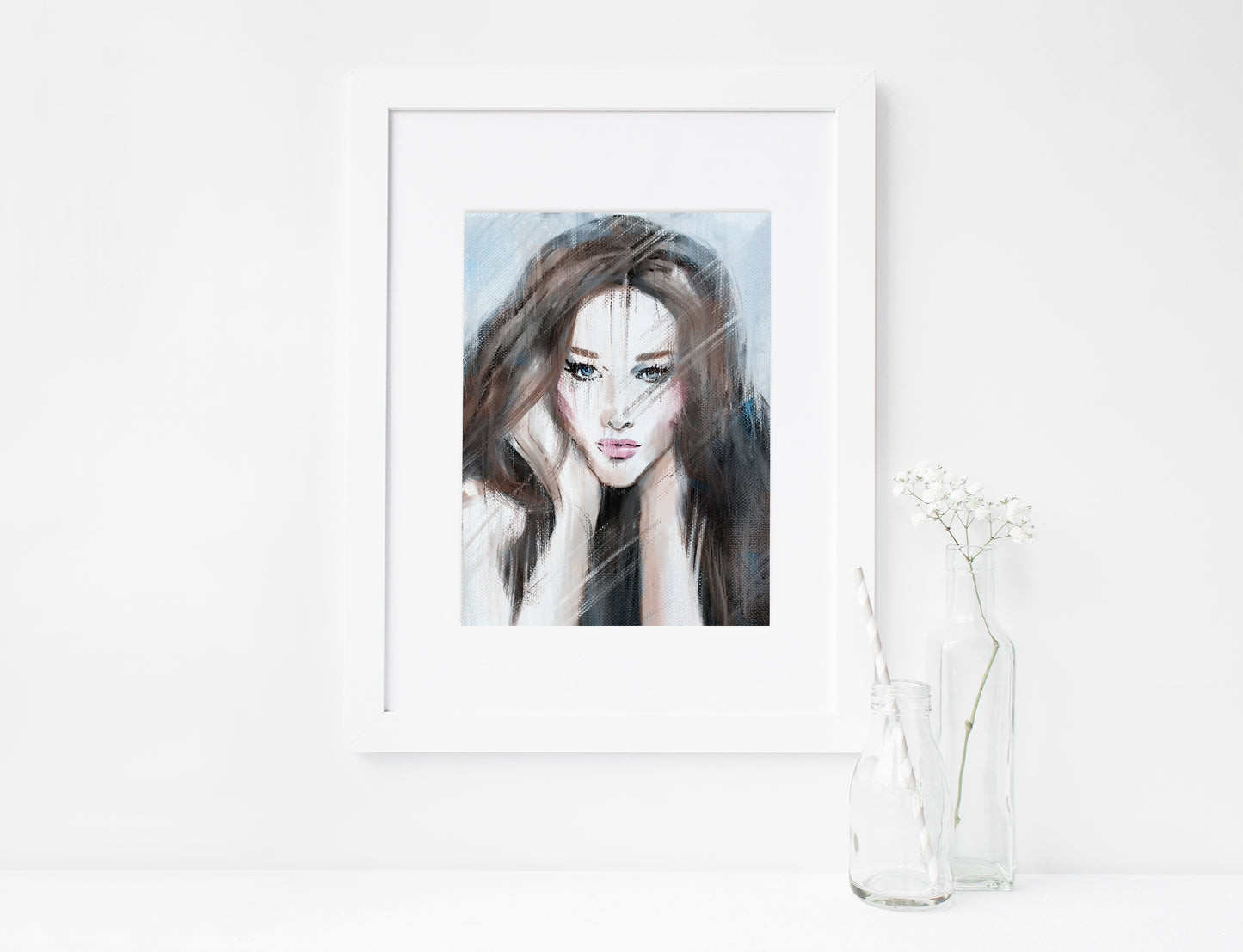 Carla, CBS, ART PRINT Signed by Artist