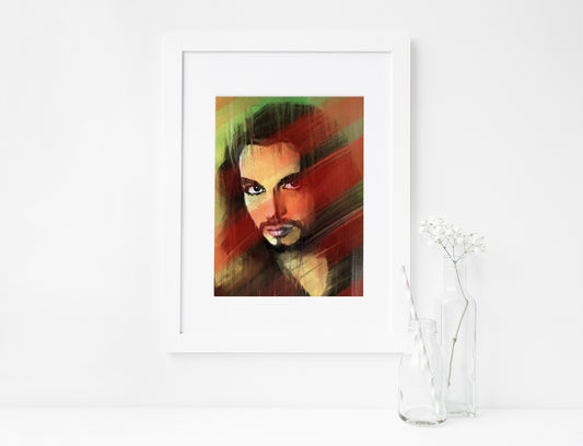 Dave Gahan, DM, ART PRINT Signed by Artist