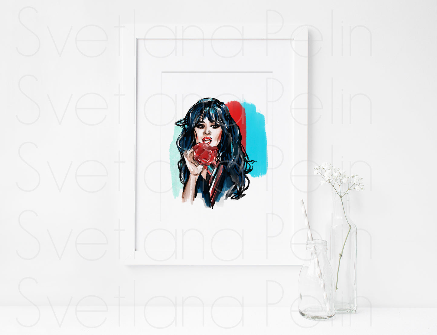 Camila, CC, ART PRINT Signed by Artist