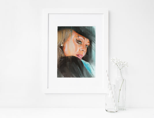 Mariah, MC, ART PRINT Signed by Artist