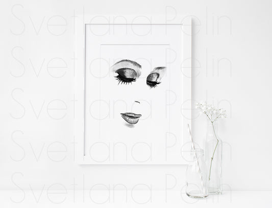 Cher, ART PRINT Signed by Artist