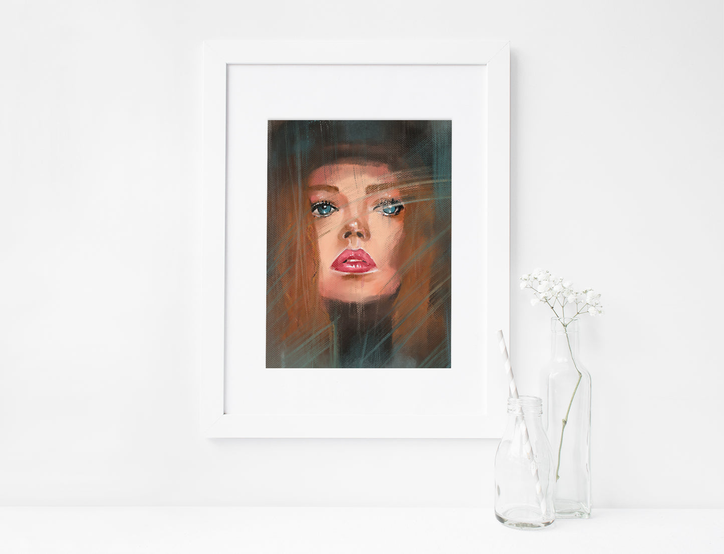 Denise Richards, DR, ART PRINT Signed by Artist