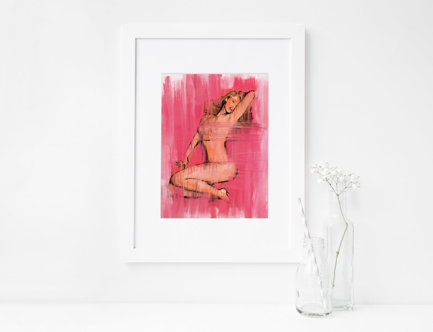 Marilyn Monroe, Tom Kelley, ART PRINT Signed by Artist