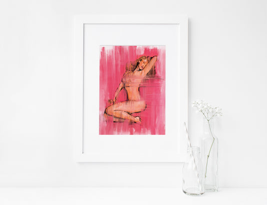 Marilyn Monroe, Tom Kelley, ART PRINT Signed by Artist