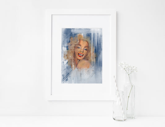 Marilyn Monroe, River of No Return, ART PRINT Signed by Artist