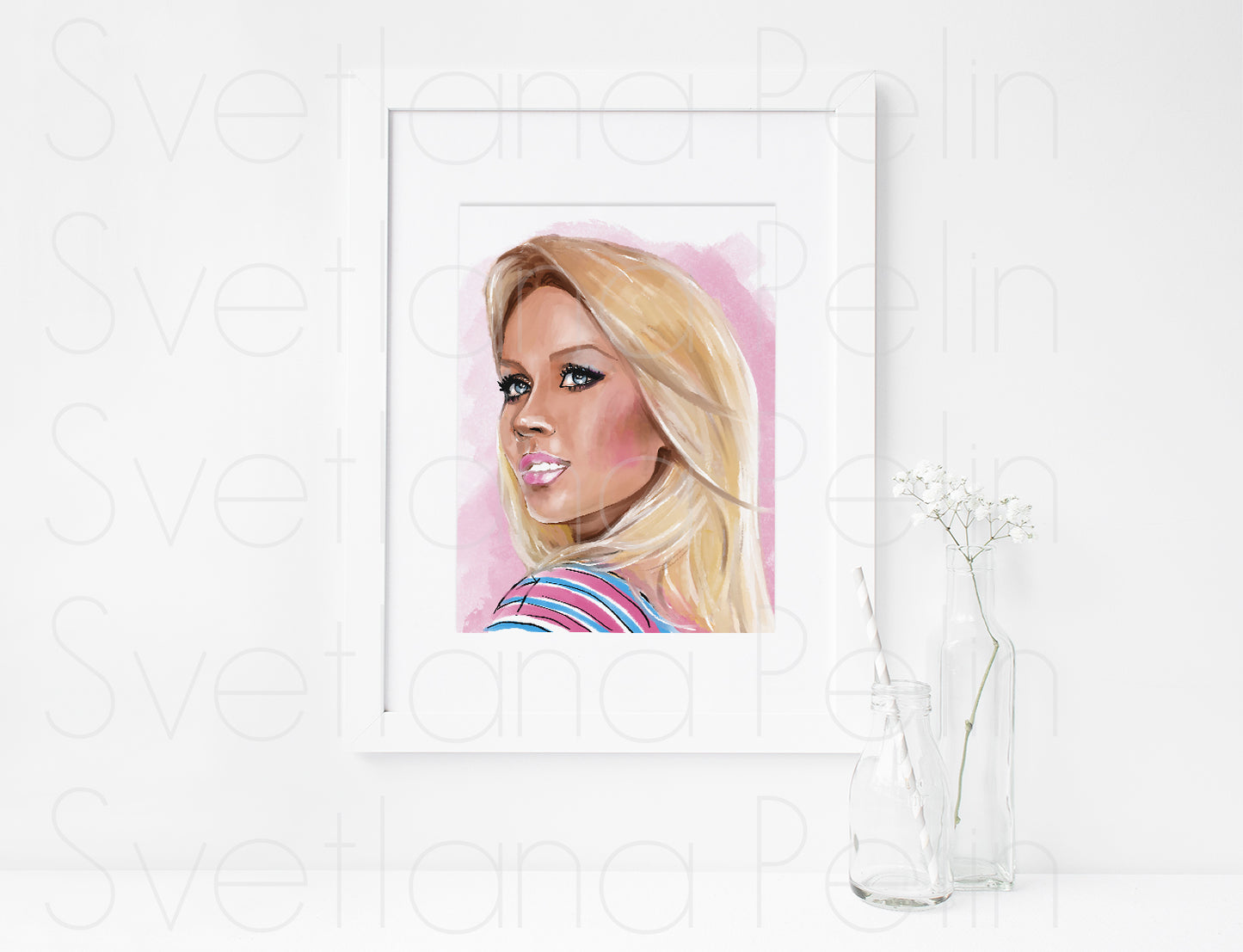 Agnetha, AF, ART PRINT Signed by Artist