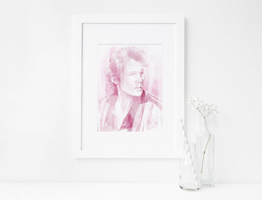 Richard Gere, ART PRINT Signed by Artist