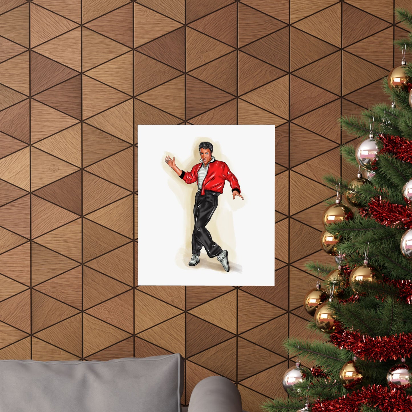 Elvis, Matte Vertical Posters