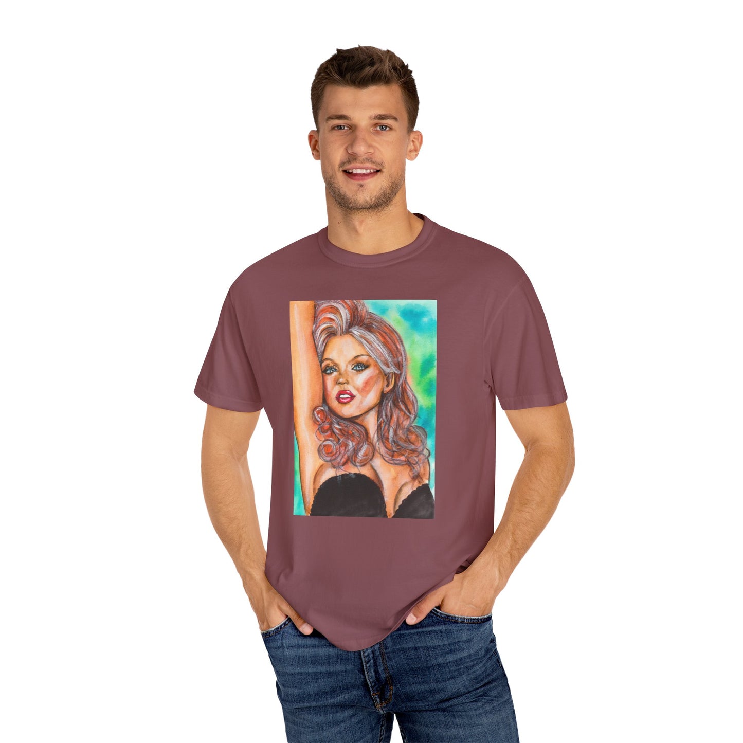 Geri, Unisex Garment-Dyed T-shirt