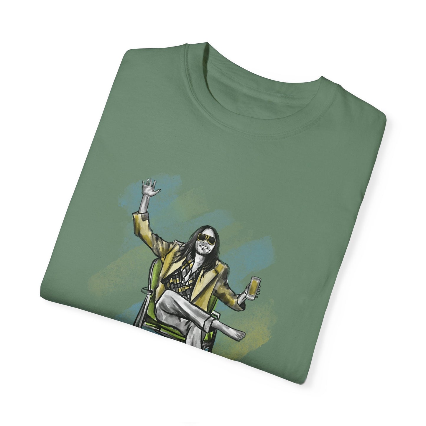 Neil Young, Unisex Garment-Dyed T-shirt