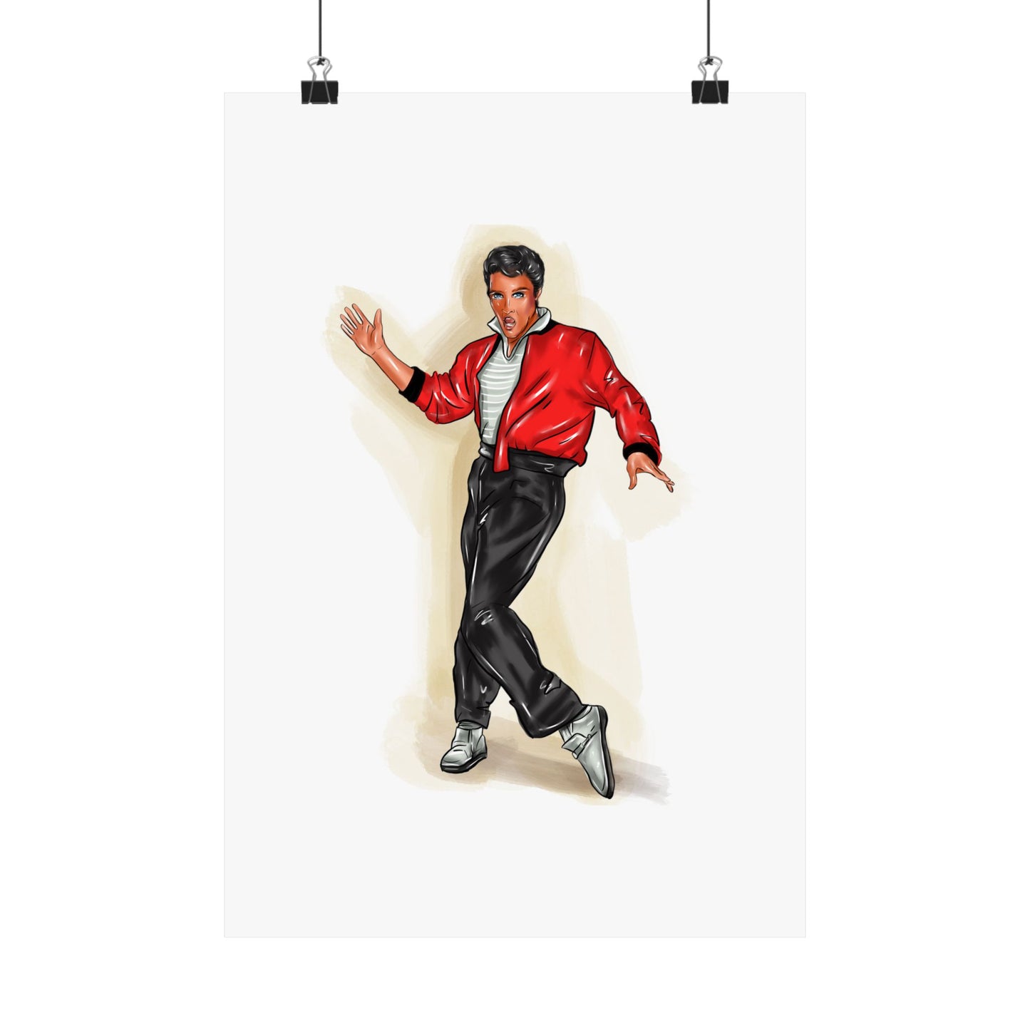 Elvis, Matte Vertical Posters