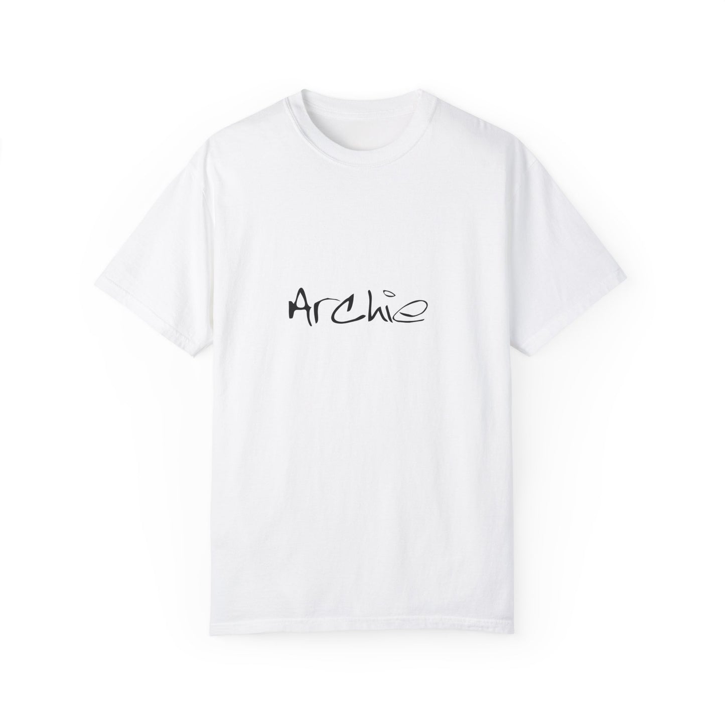 Archie, Man, Boy, Name, Unisex Garment-Dyed T-shirt