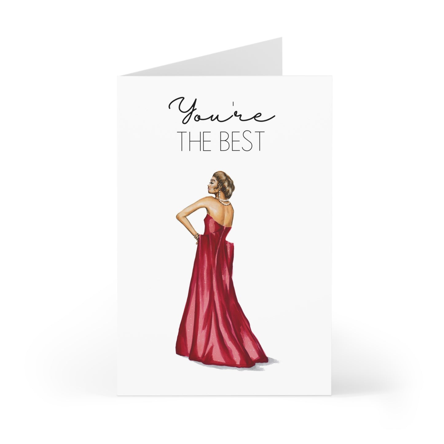 You Are the Best, Card for Her, Greeting Cards (7 pcs)