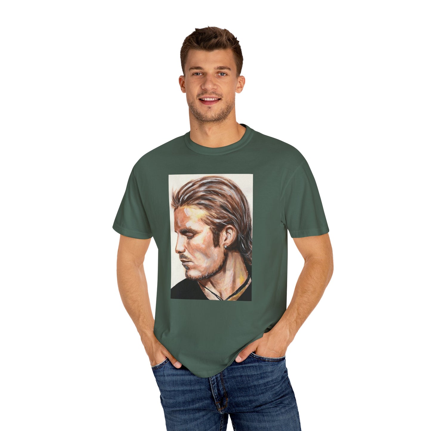 David Beckham, Unisex Garment-Dyed T-shirt