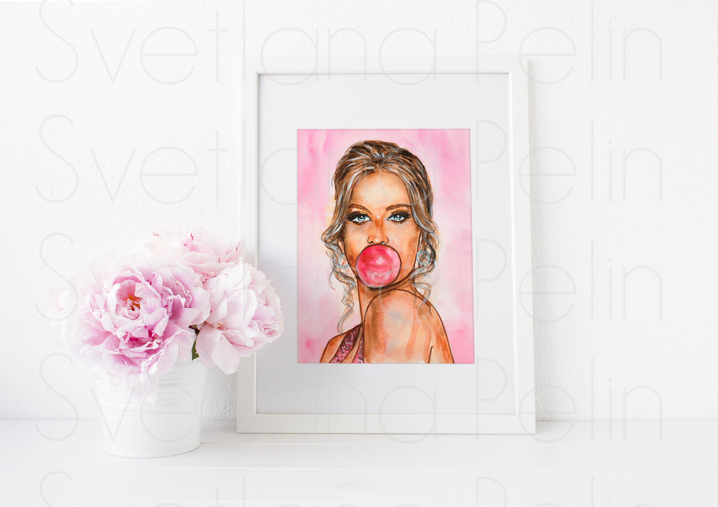 Gisele Bündchen, ART PRINT Signed by Artist