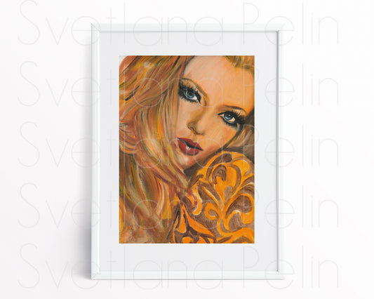 Amanda Seyfried, Printable Art, INSTANT DOWNLOAD