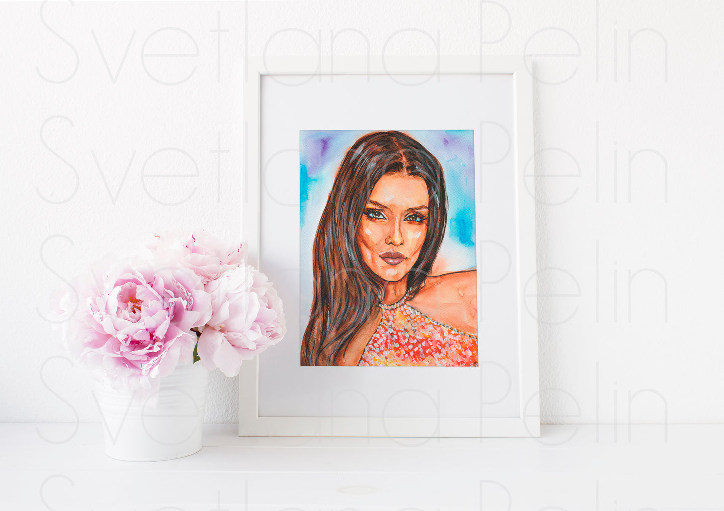 Hande Erçel, ART PRINT Signed by Artist