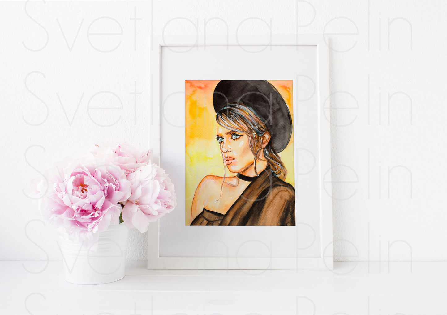 Billie, ART PRINT Signed by Artist