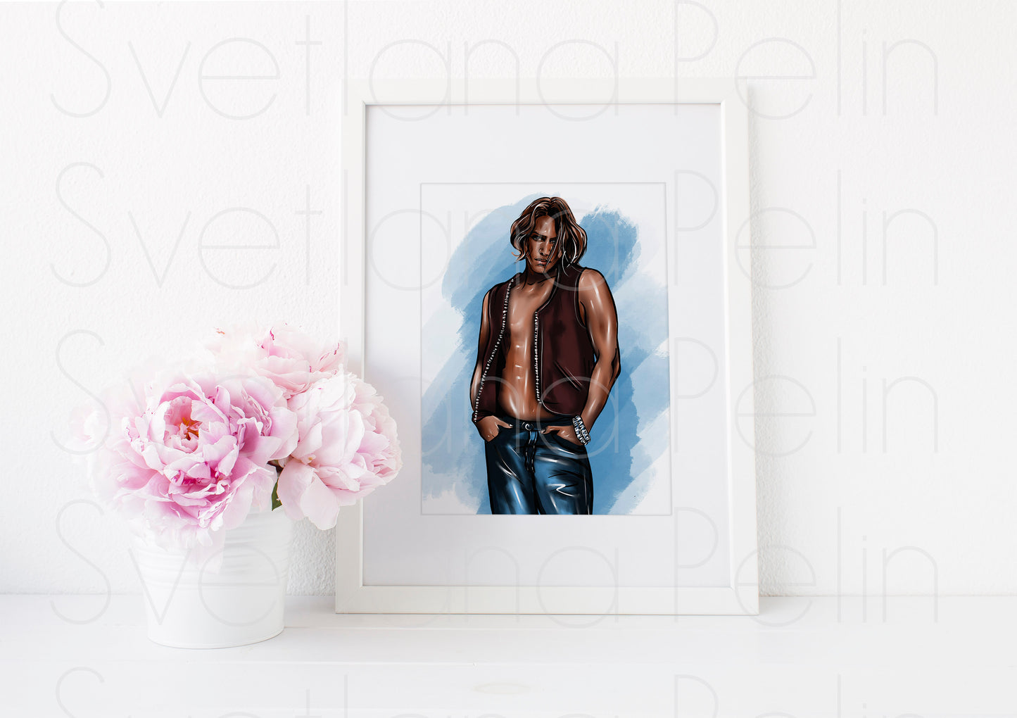 Keanu, ART PRINT Signed by Artist