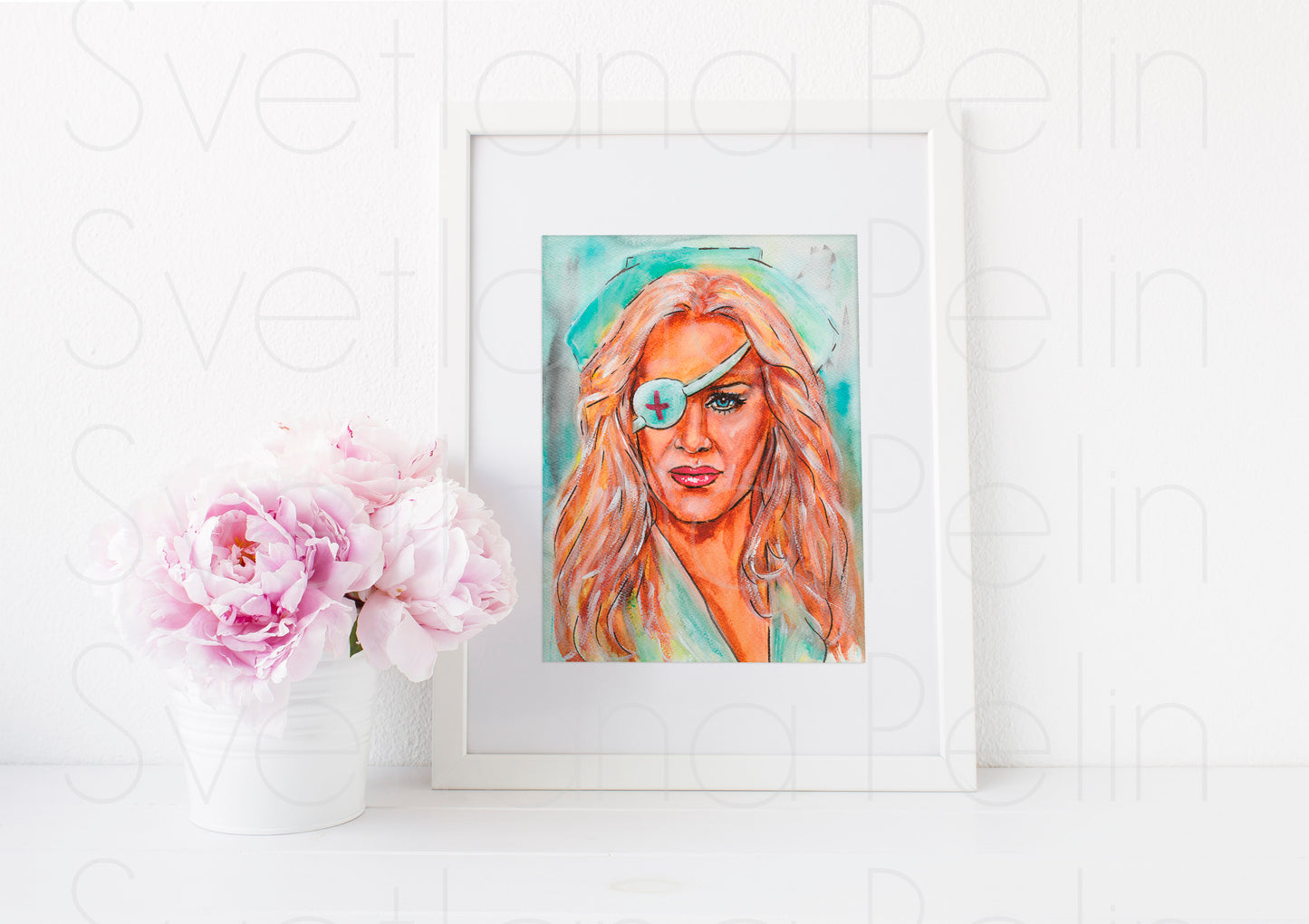 Daryl Hannah, ART PRINT Signed by Artist