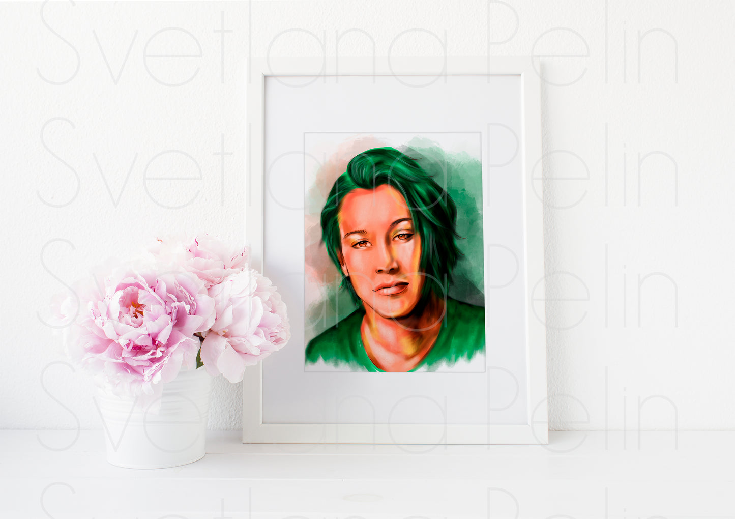 Keanu, ART PRINT Signed by Artist