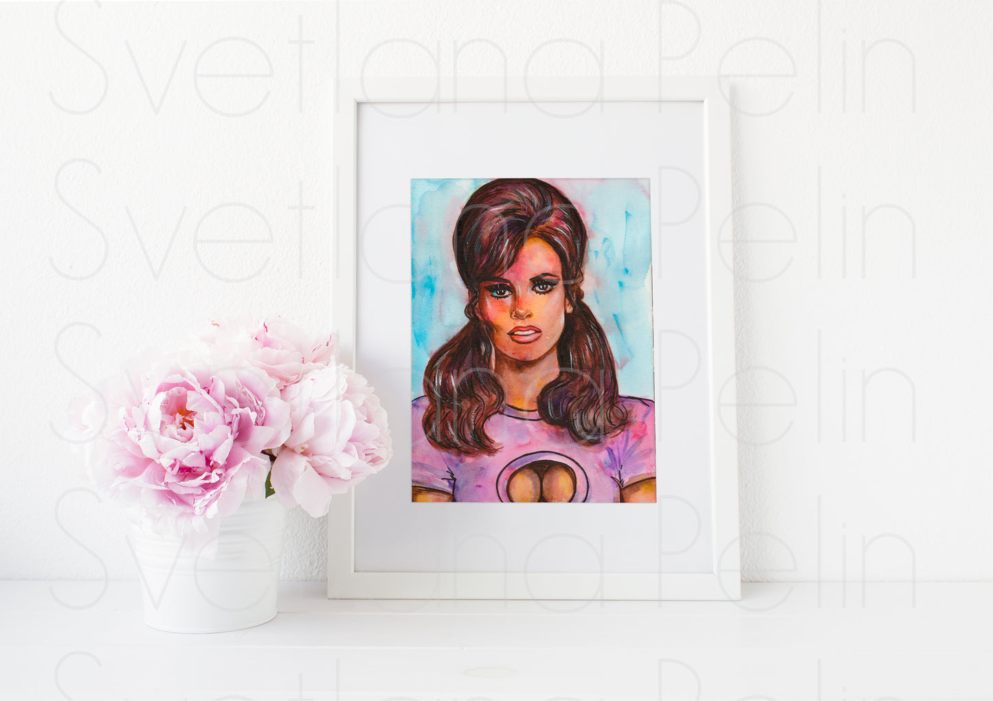 Raquel Welch, ART PRINT Signed by Artist