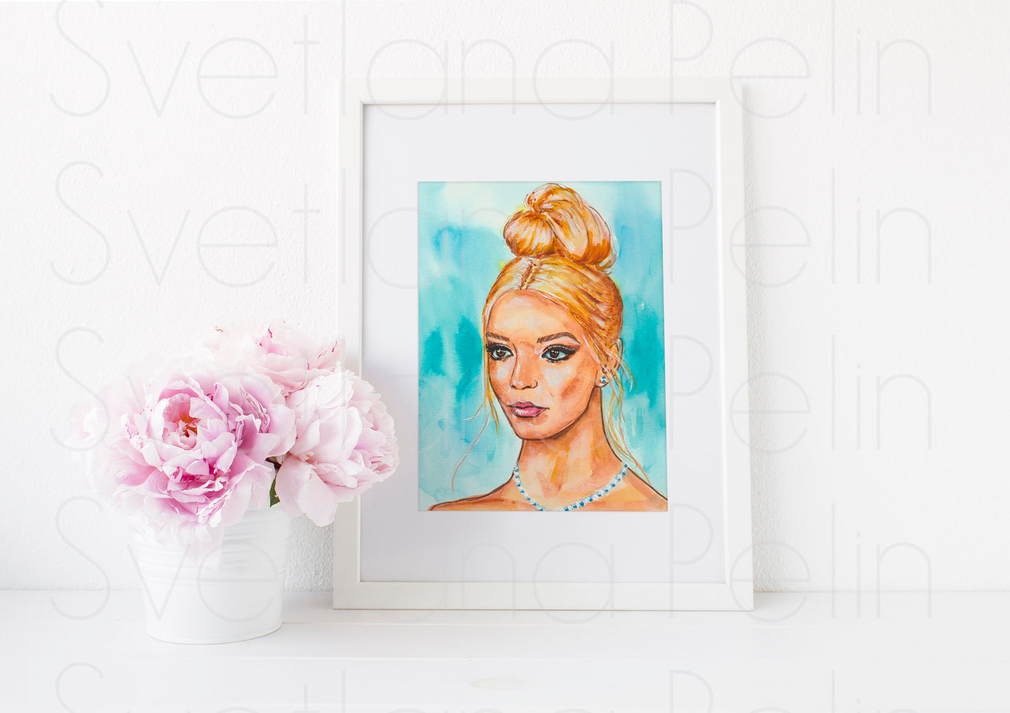 Anya Taylor-Joy, ART PRINT Signed by Artist