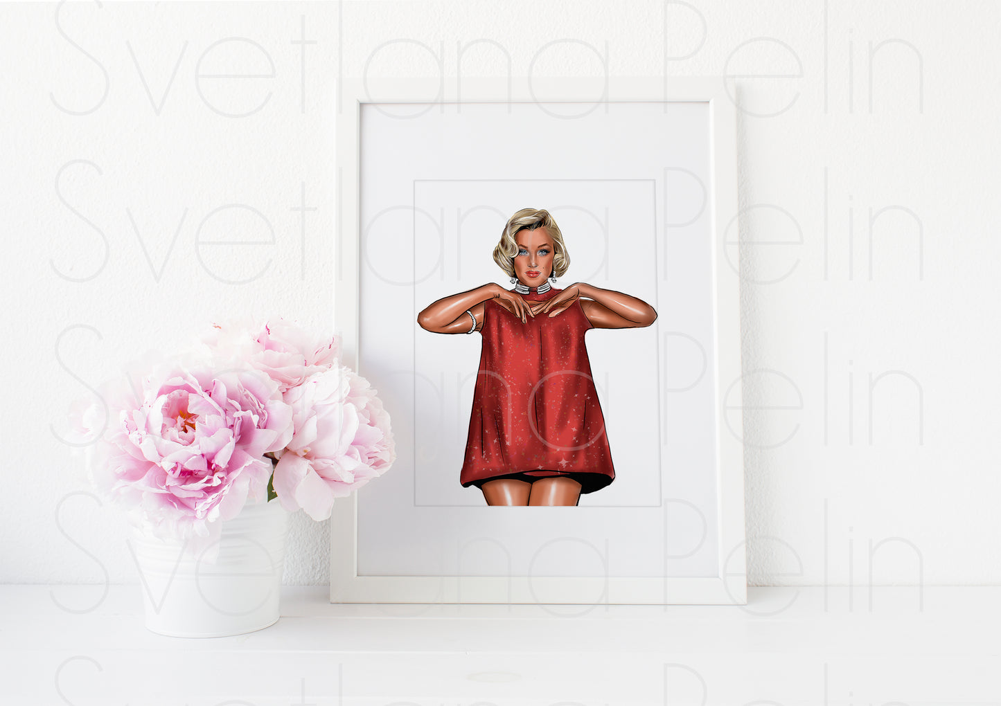 Marilyn Monroe, How to Marry a Millionaire, HTMM, ART PRINT Signed by Artist