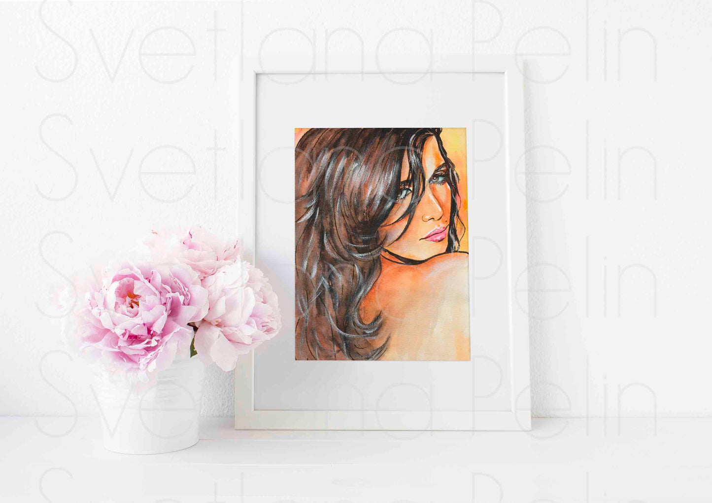 Natalia Oreiro, ART PRINT Signed by Artist
