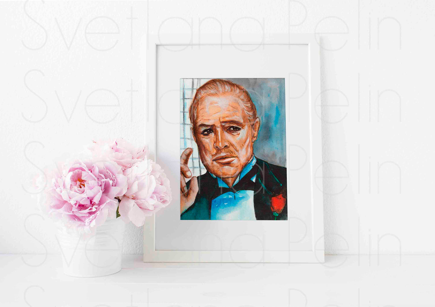 Marlon Brando, ART PRINT Signed by Artist