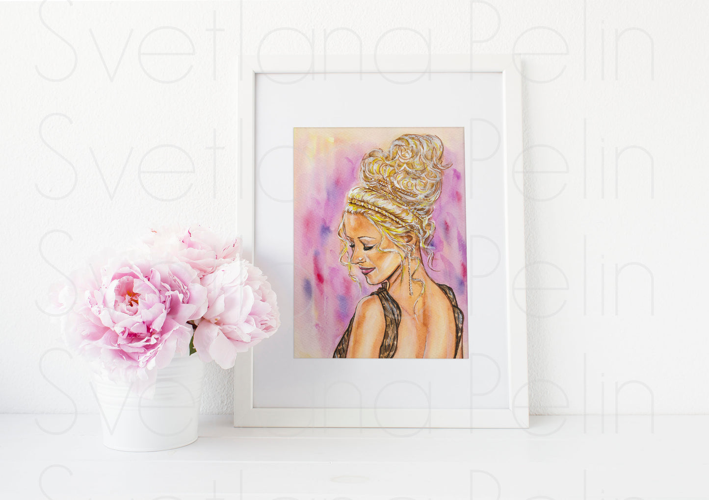 Christina Aguilera, ART PRINT Signed by Artist