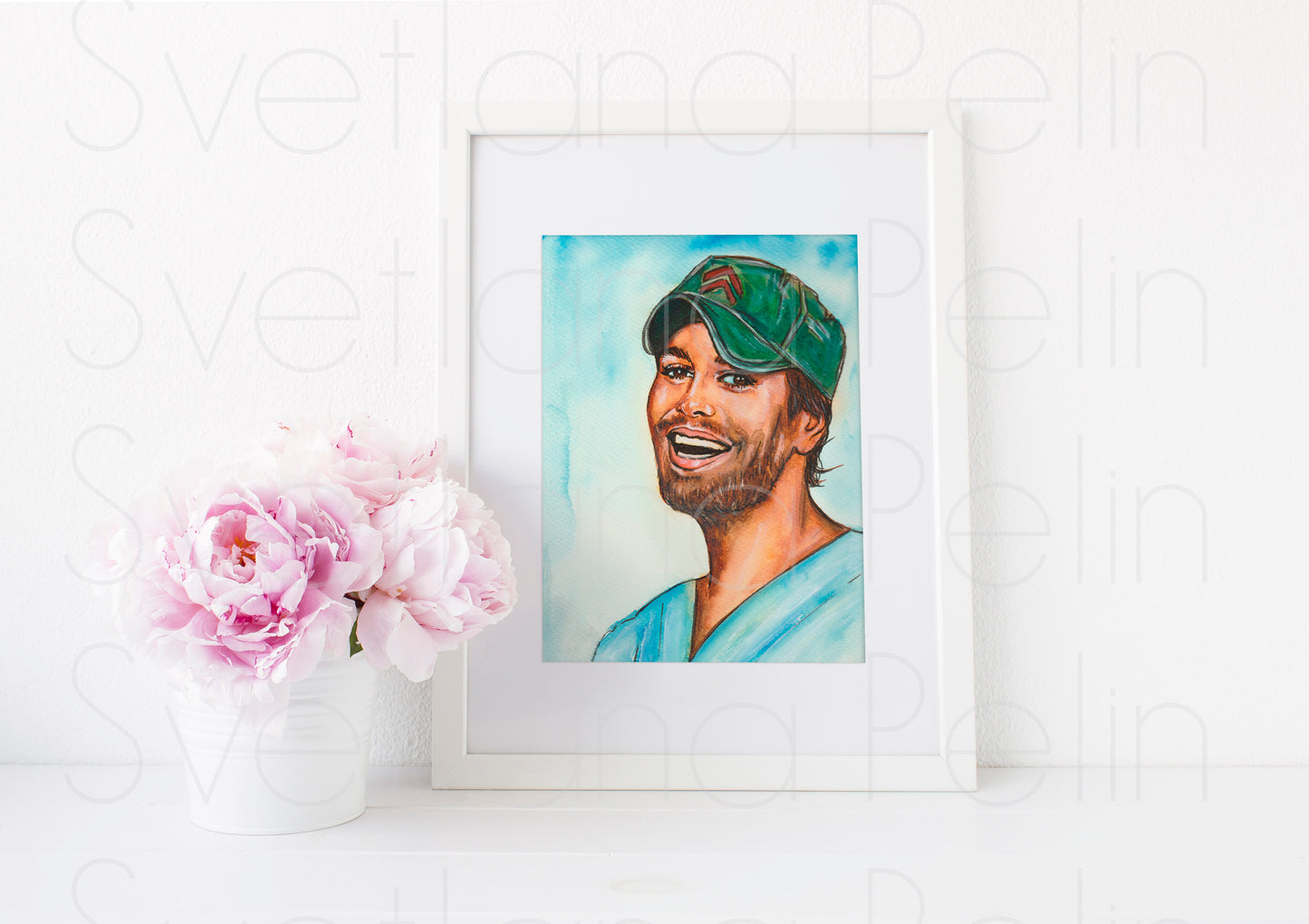 Enrique Iglesias, ART PRINT Signed by Artist