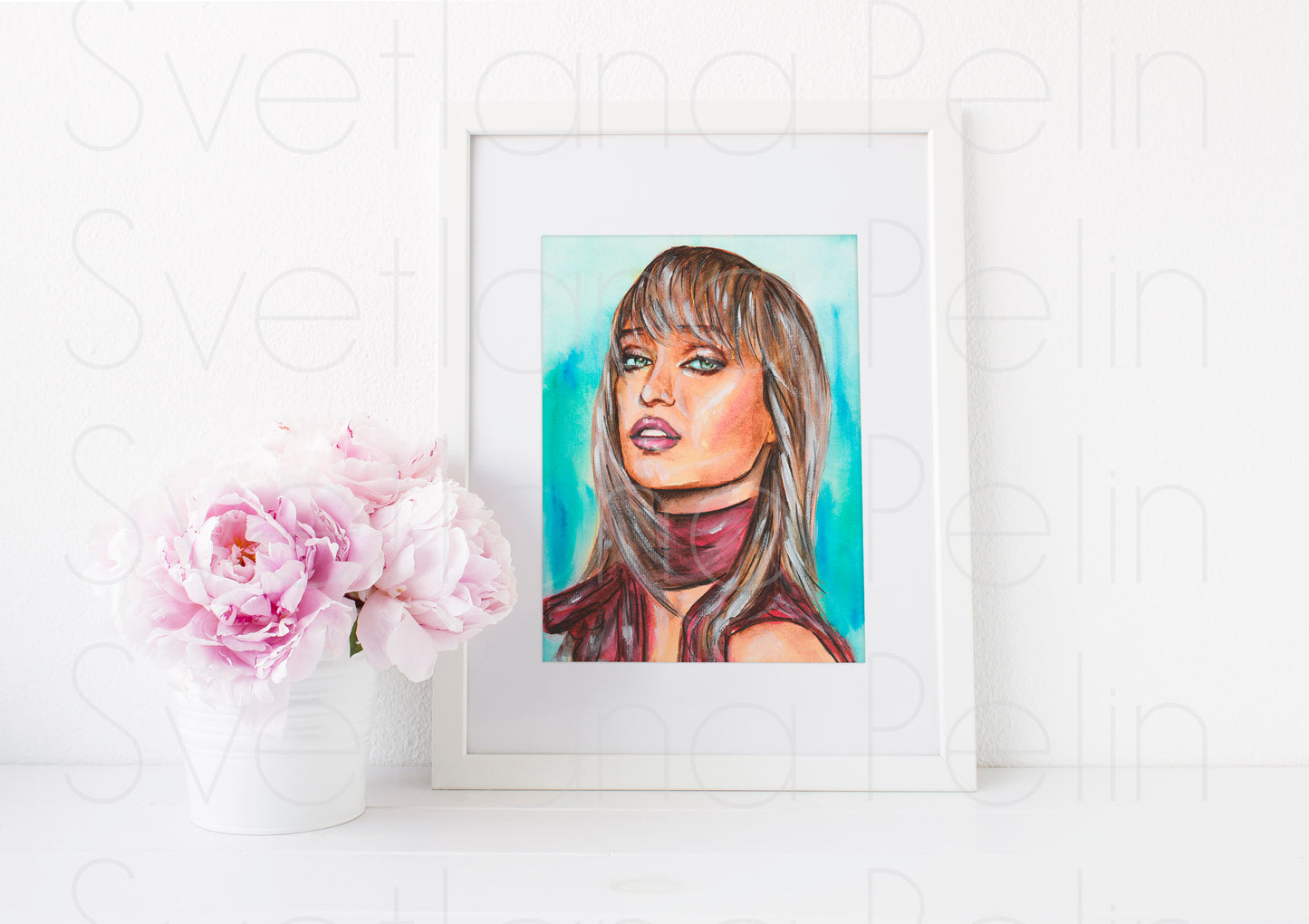 Olivia Wilde, ART PRINT Signed by Artist