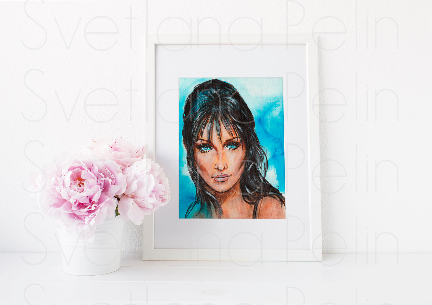 Carla, CBS, ART PRINT Signed by Artist