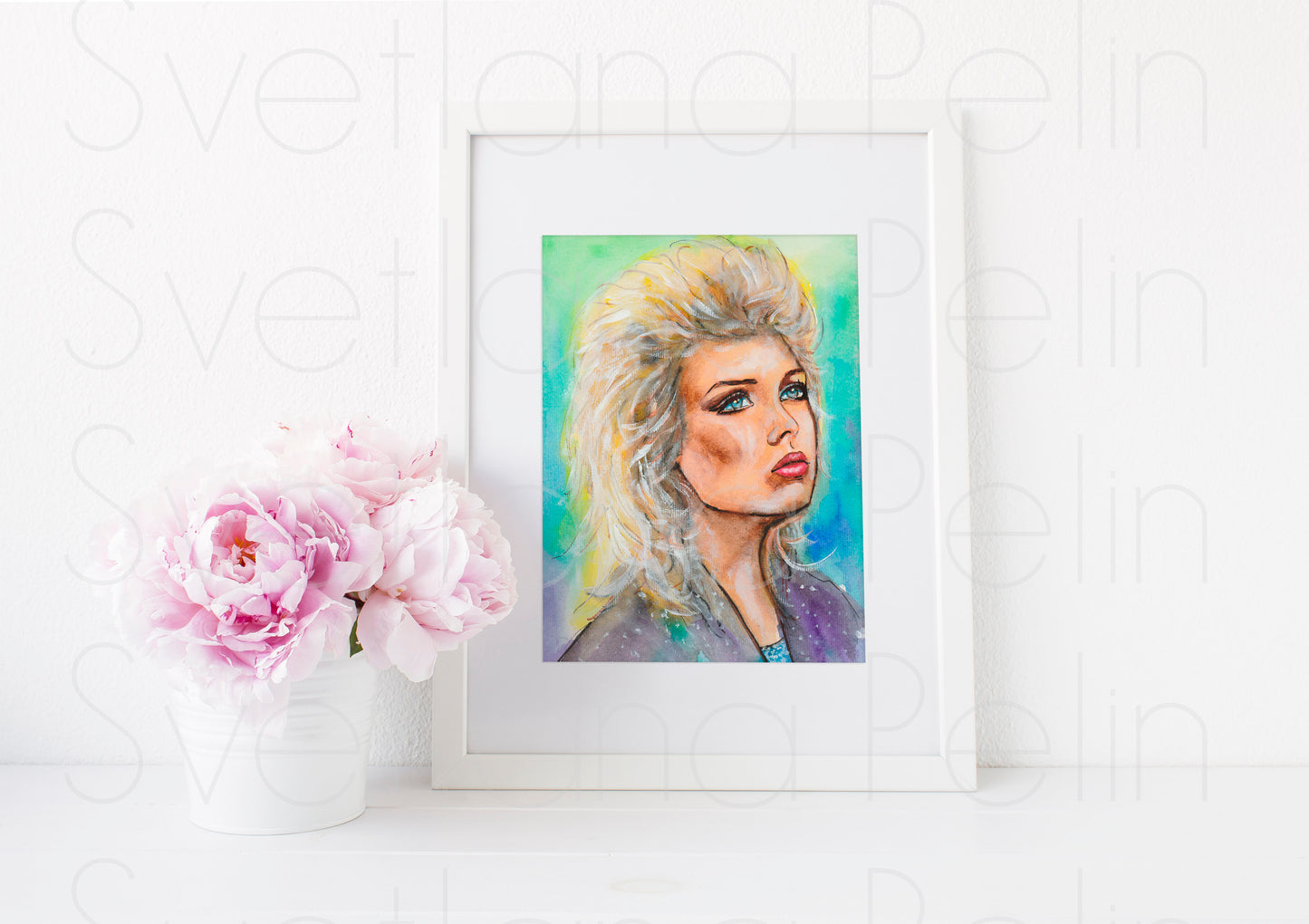 Kim Wilde, KW, ART PRINT Signed by Artist