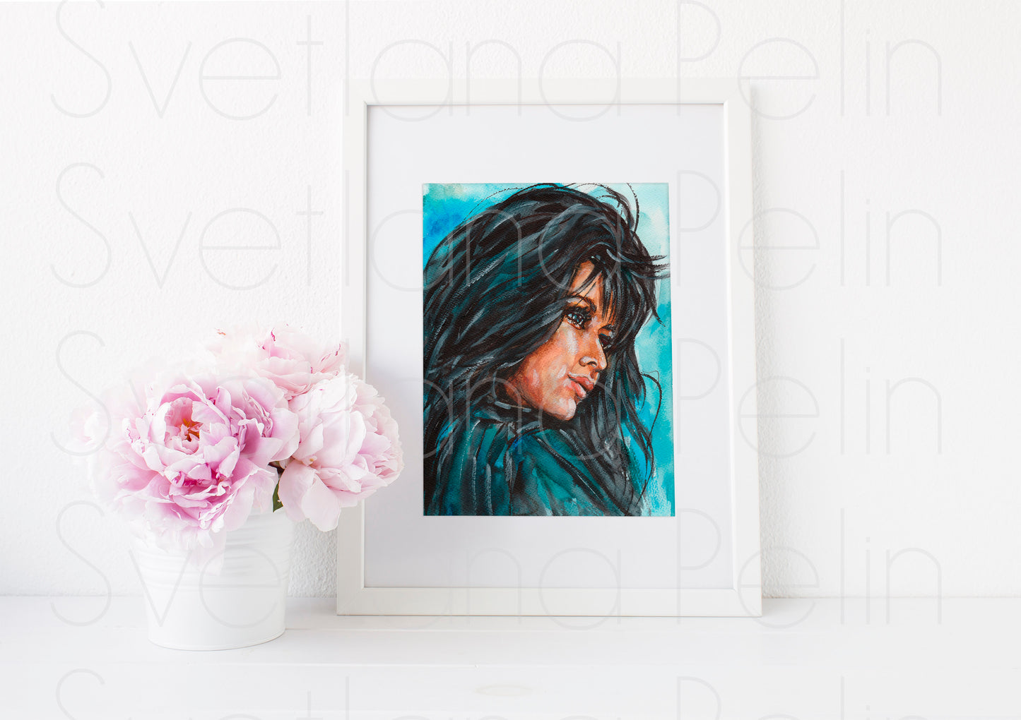 Shannen Doherty, Beverly Hills, ART PRINT Signed by Artist