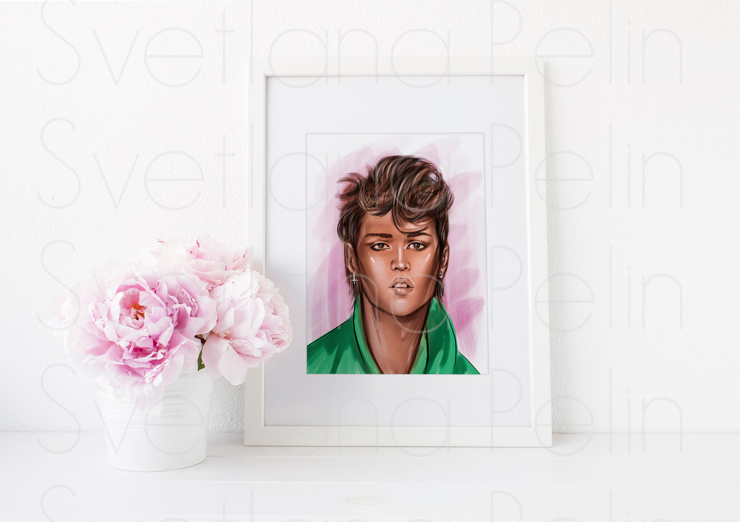 Johnny Depp, ART PRINT Signed by Artist