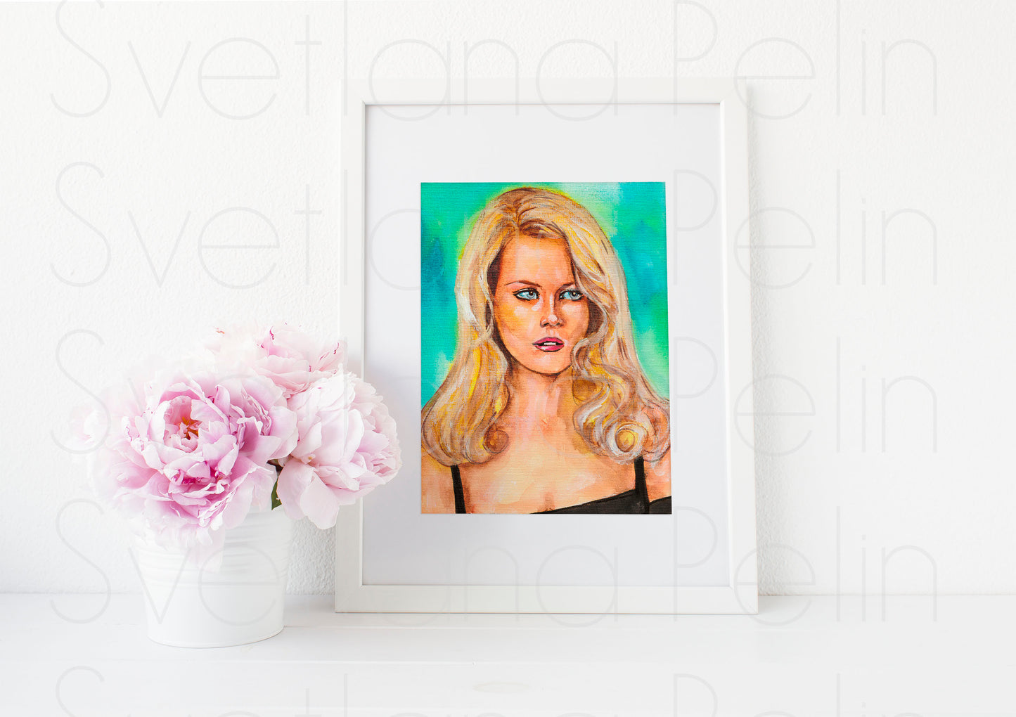 Nicole Kidman, ART PRINT Signed by Artist