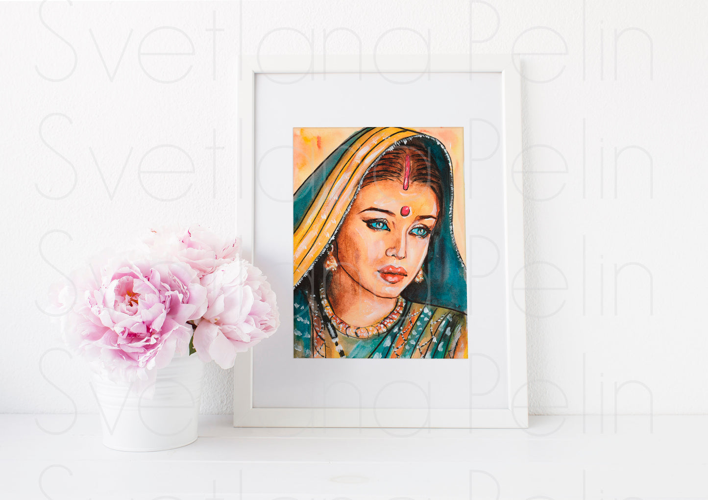 Aishwarya Rai, ART PRINT Signed by Artist